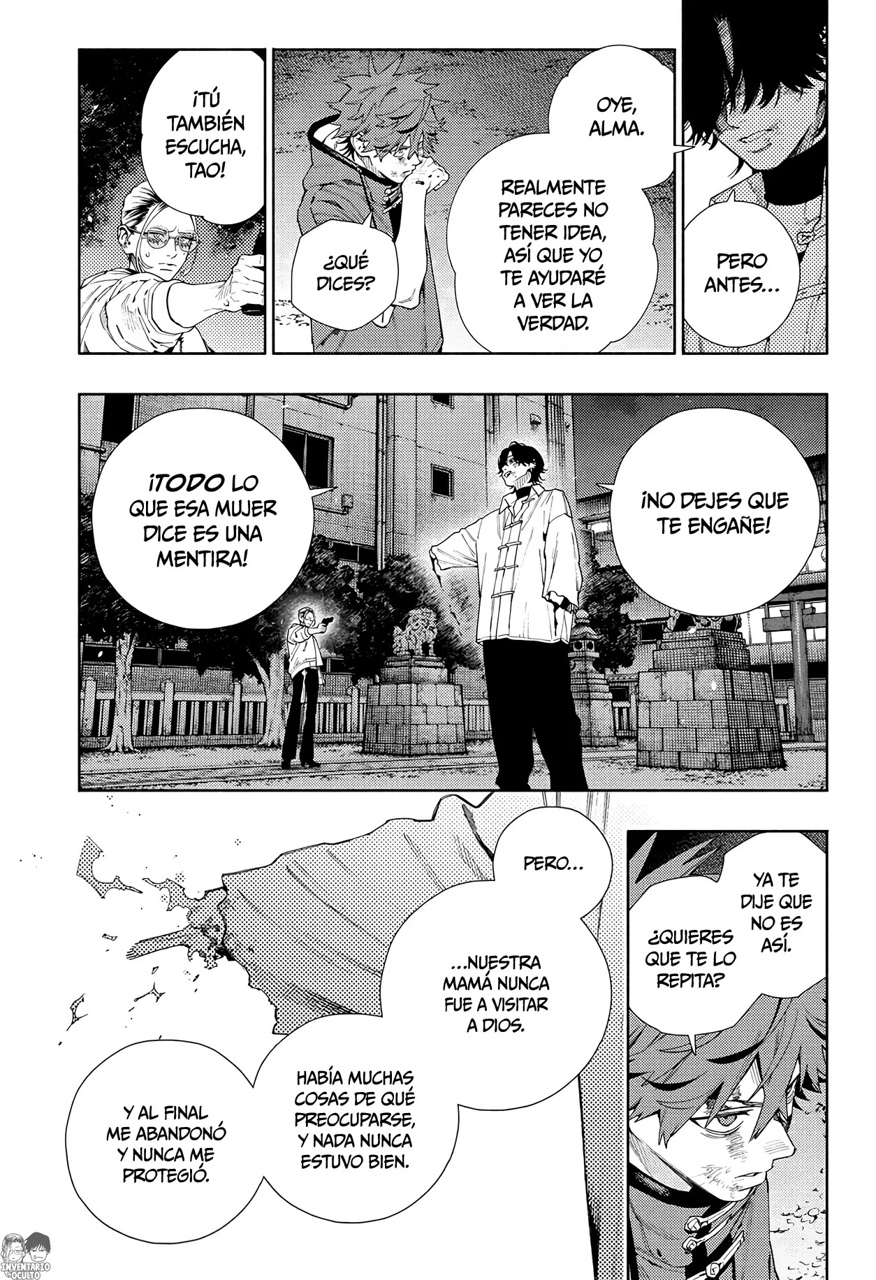 Gokurakugai capítulo 15 página 32