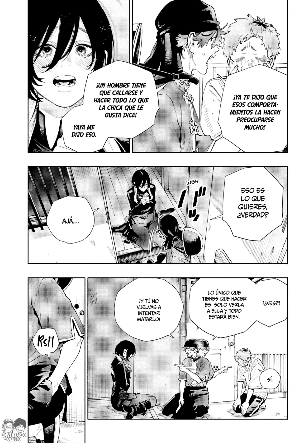Gokurakugai capítulo 17 página 8
