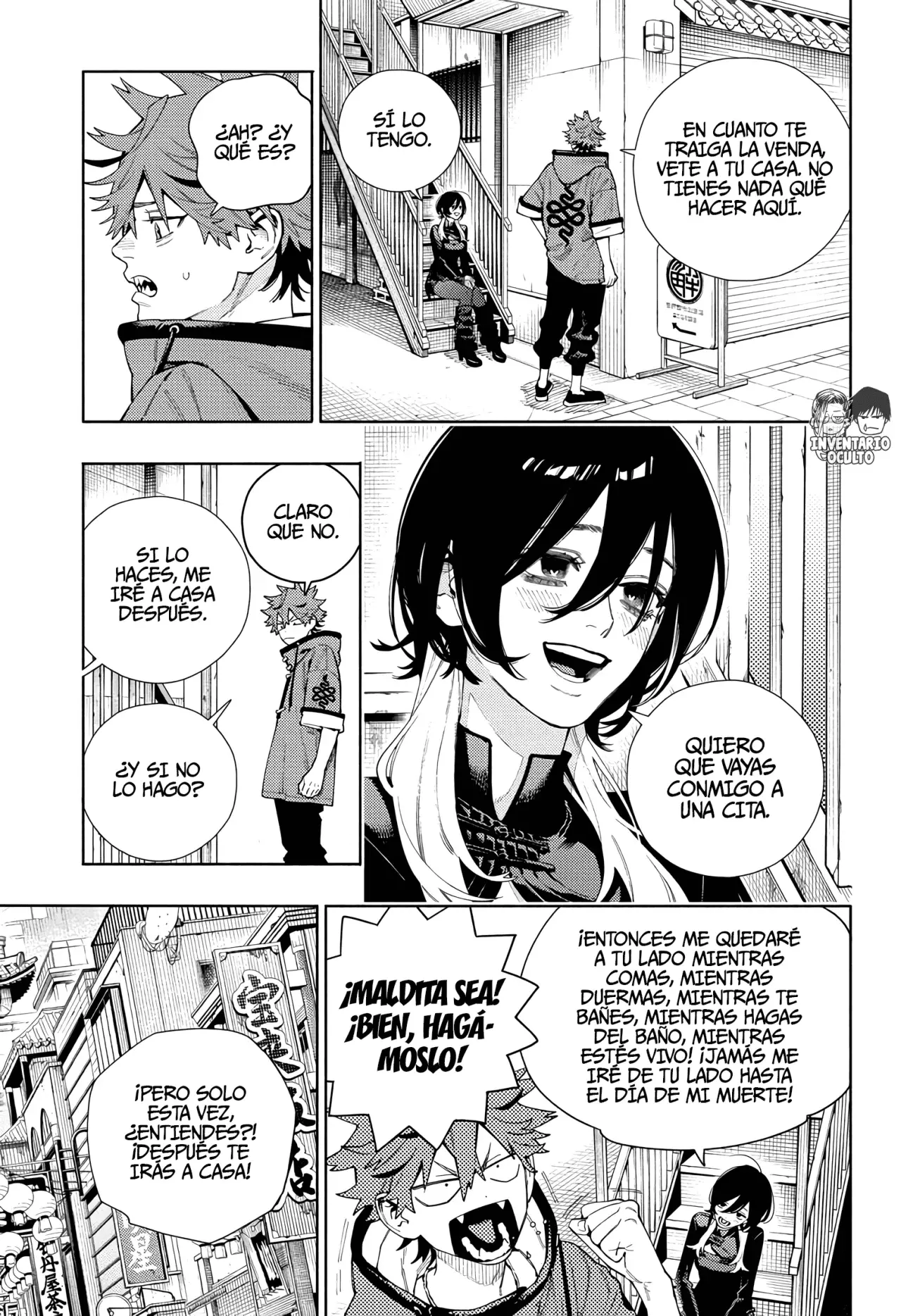 Gokurakugai capítulo 18 página 13