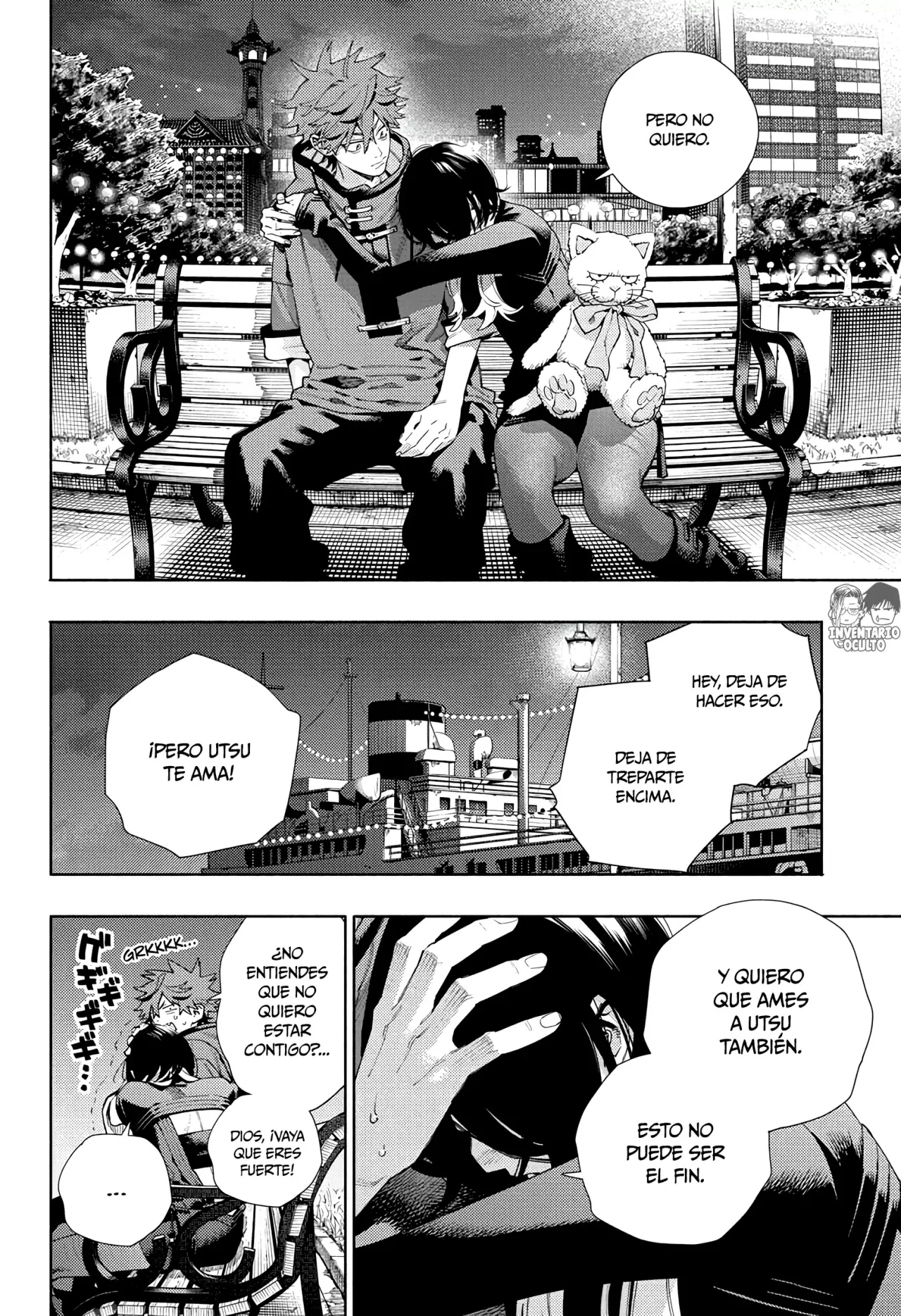 Gokurakugai capítulo 18 página 22