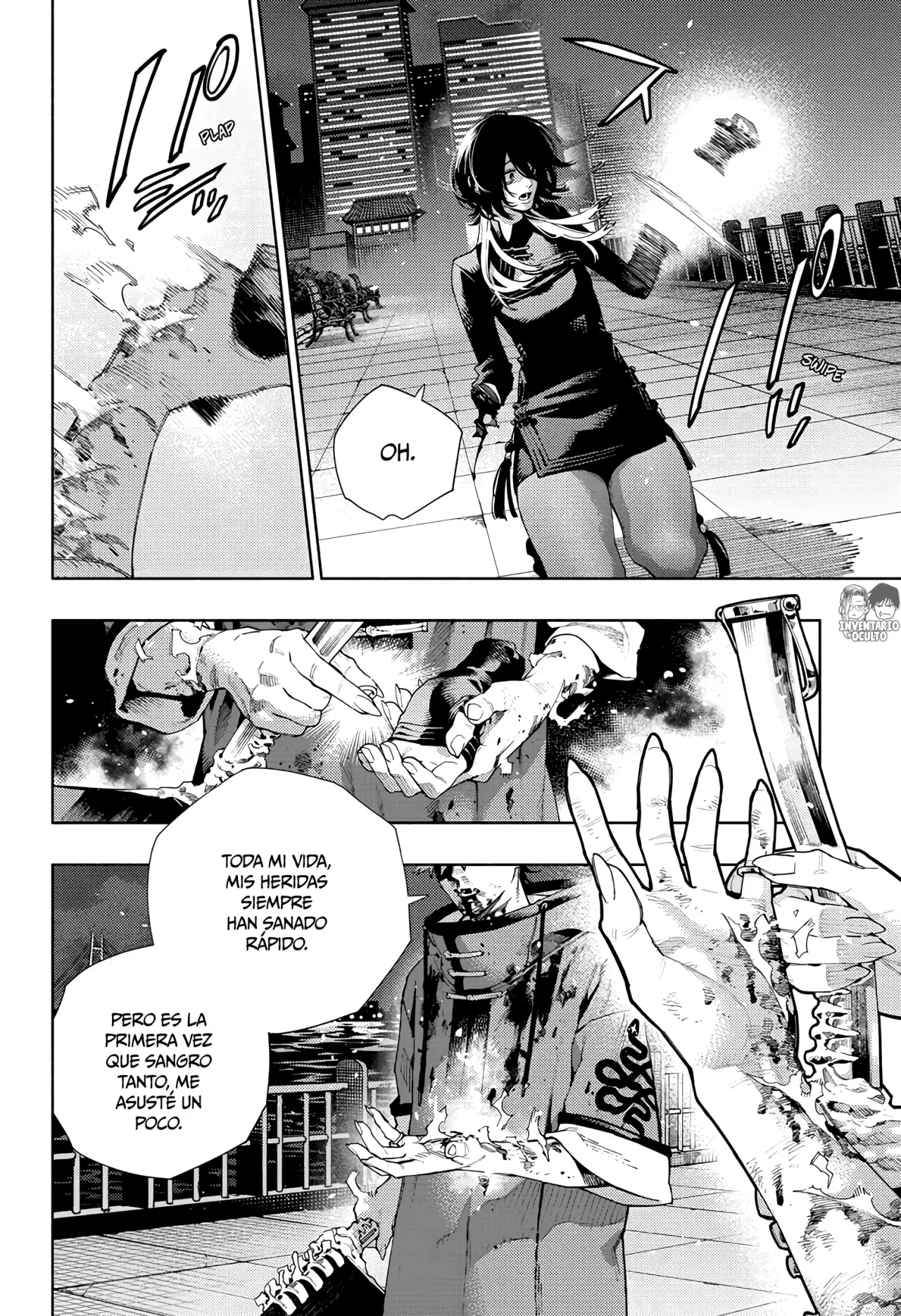 Gokurakugai capítulo 19 página 21