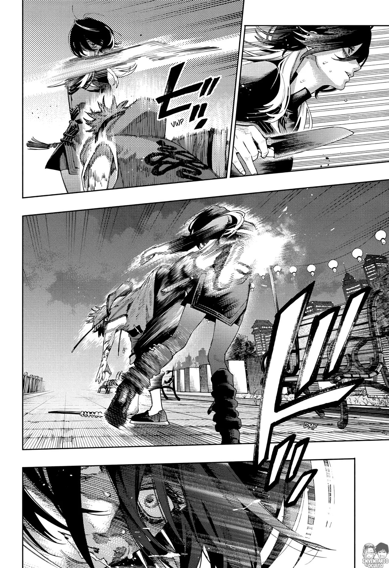 Gokurakugai capítulo 19 página 23