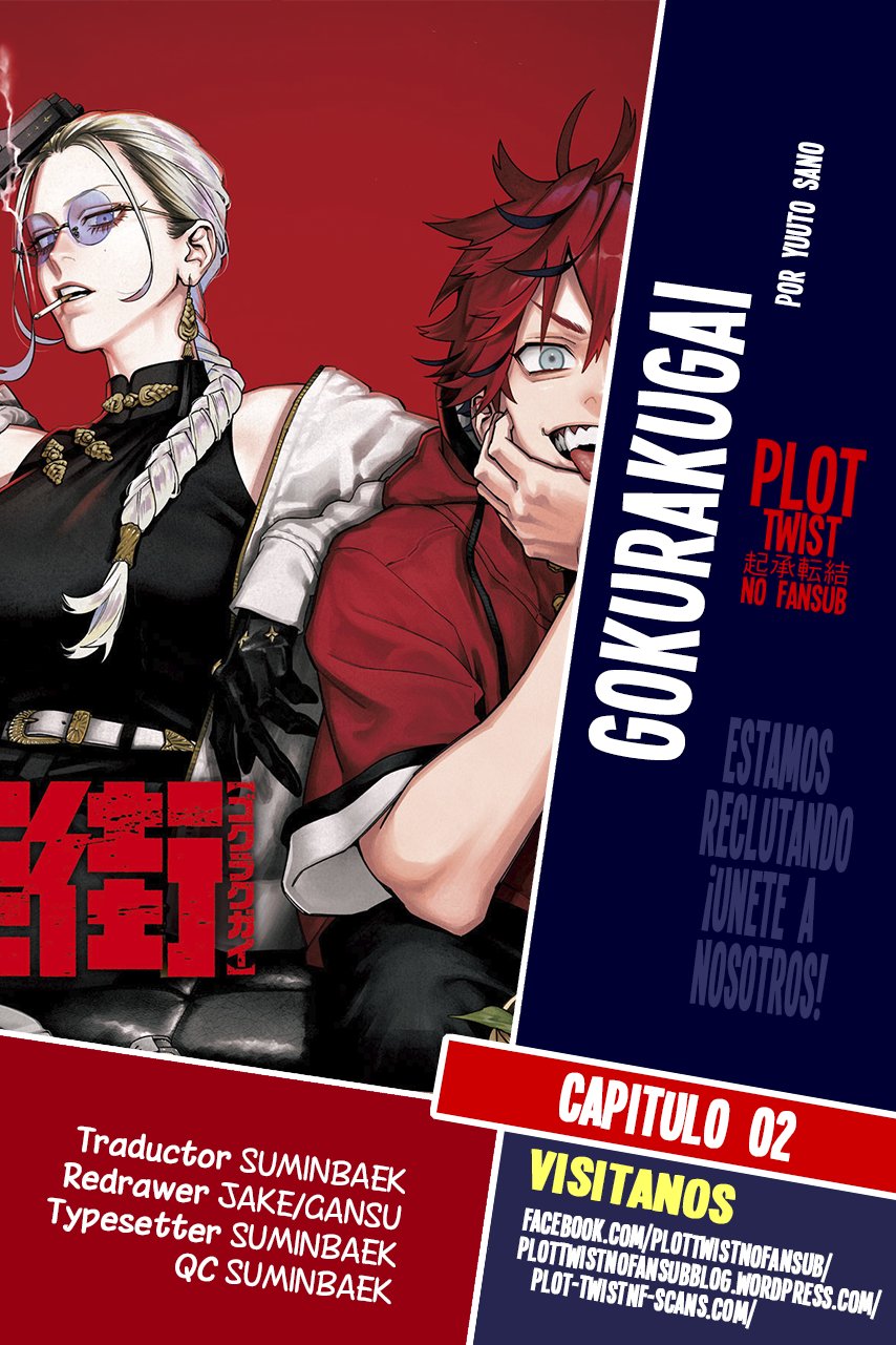 Gokurakugai capítulo 2 página 1