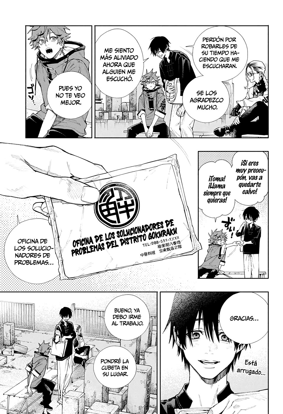 Gokurakugai capítulo 2 página 30