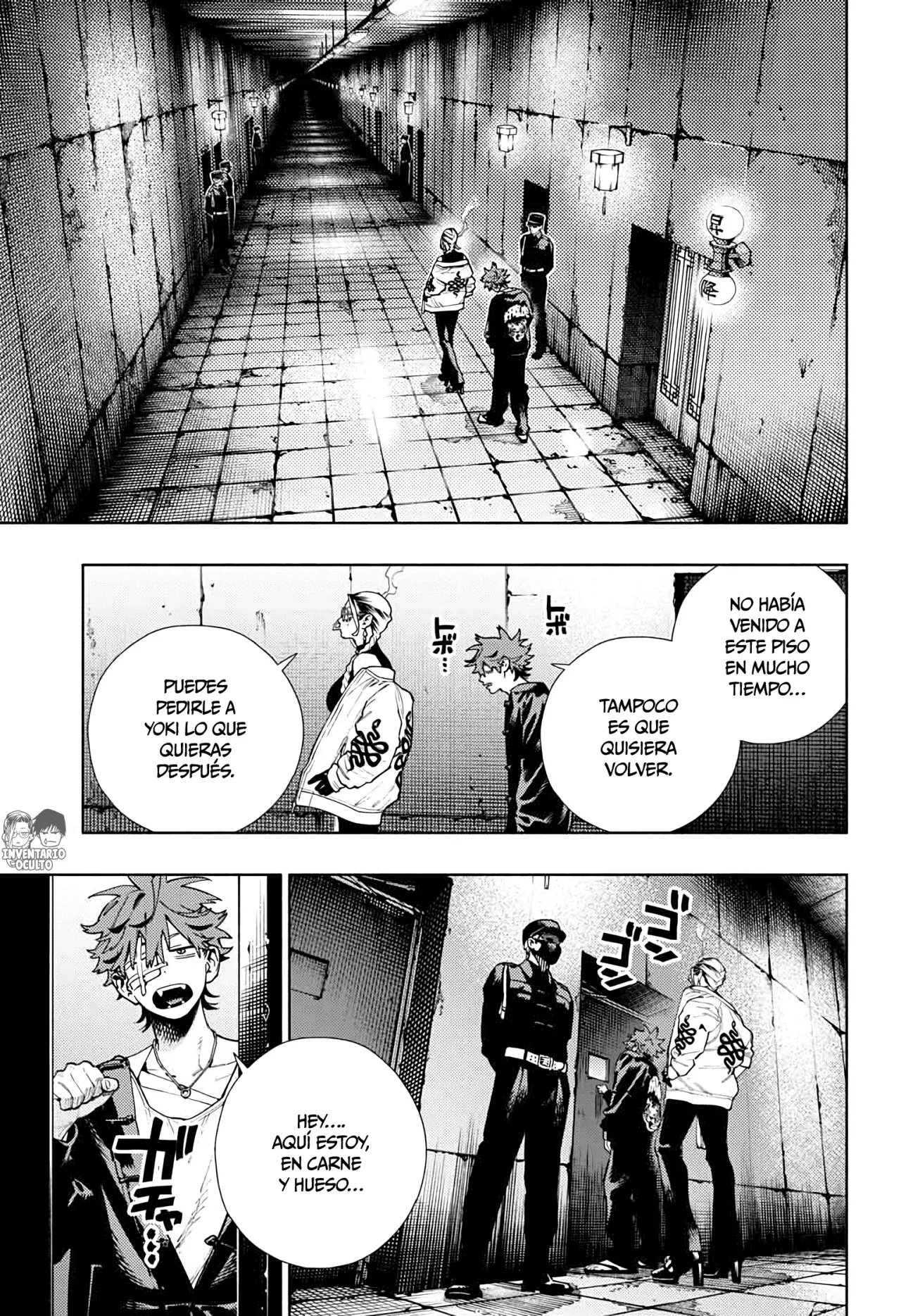 Gokurakugai capítulo 21 página 8