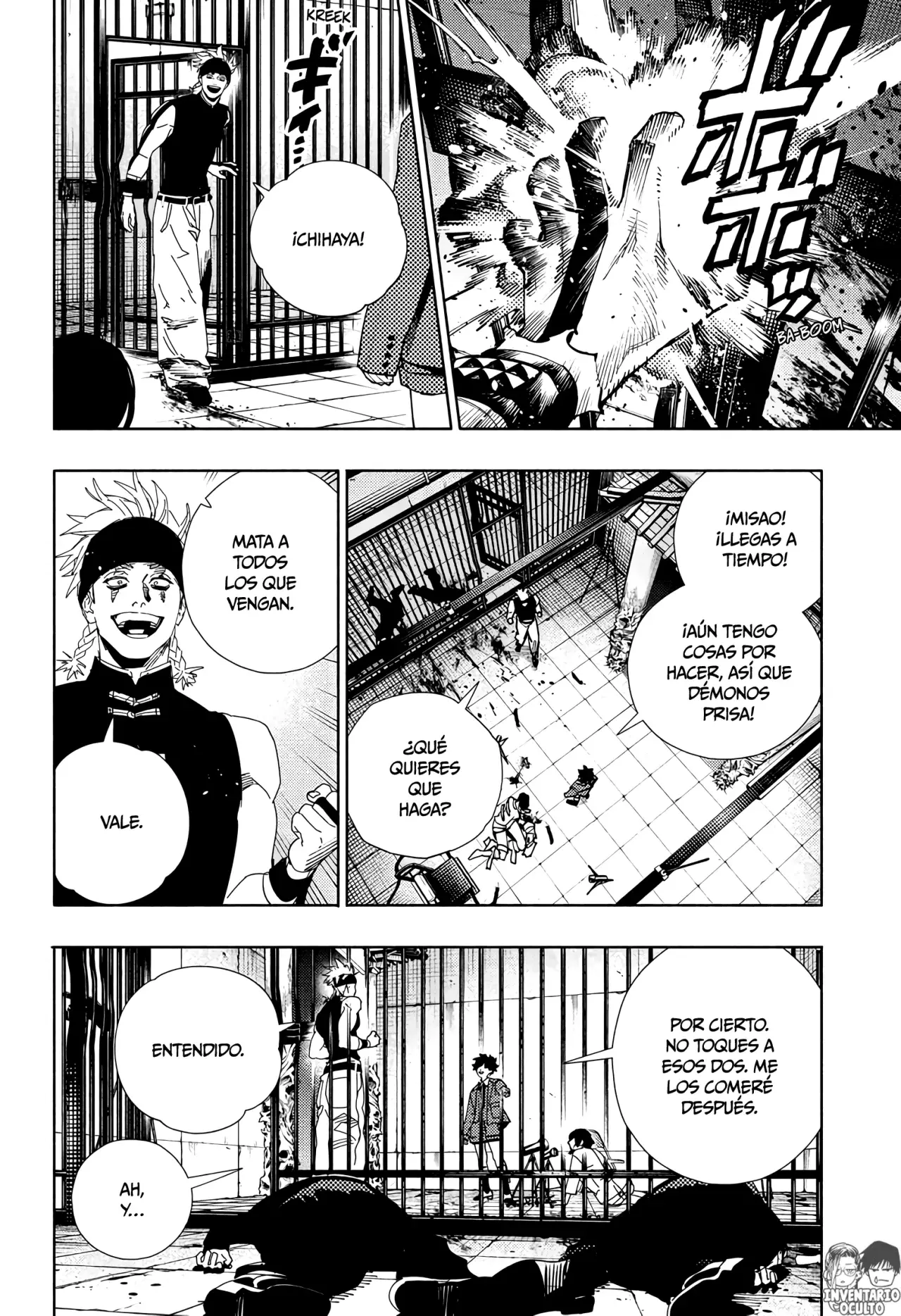 Gokurakugai capítulo 28 página 14