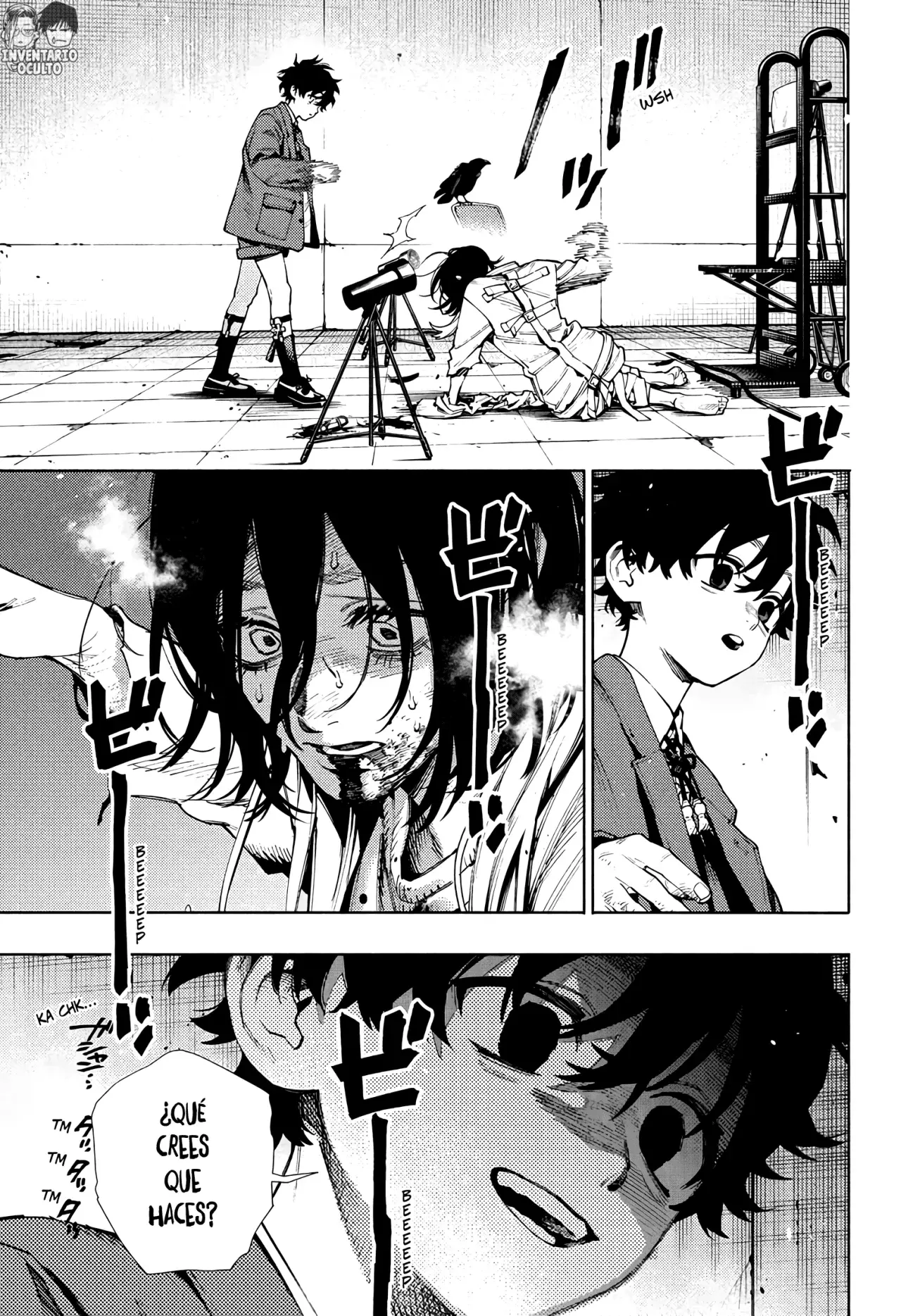 Gokurakugai capítulo 28 página 9