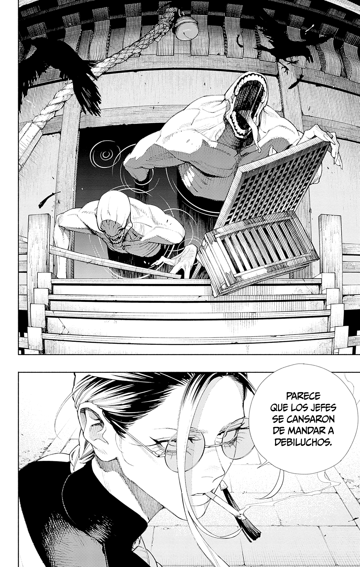Gokurakugai capítulo 3.2 página 28