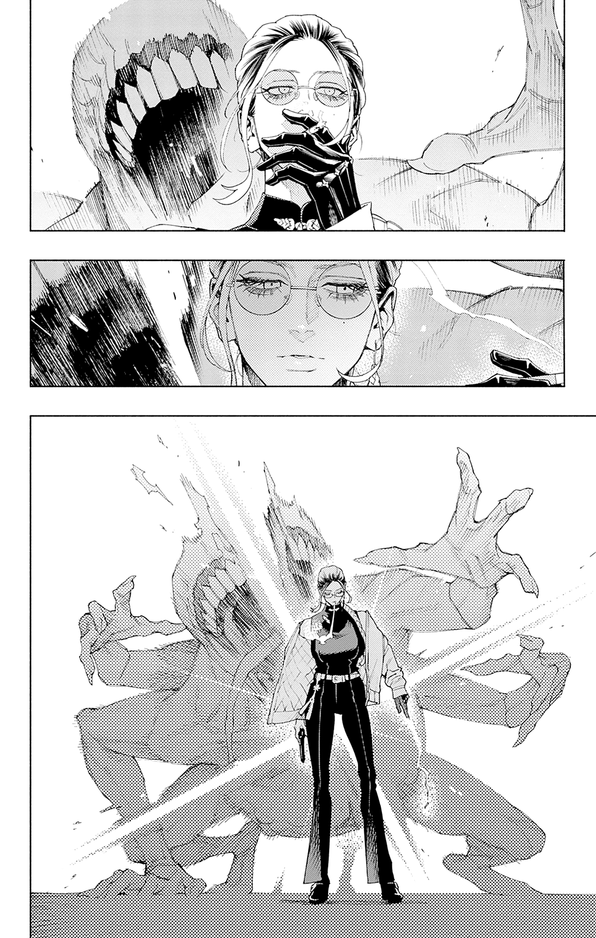 Gokurakugai capítulo 3.2 página 34
