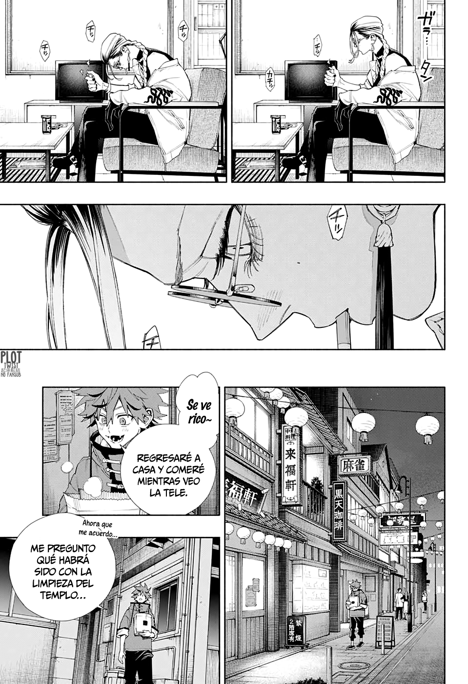 Gokurakugai capítulo 3.2 página 43