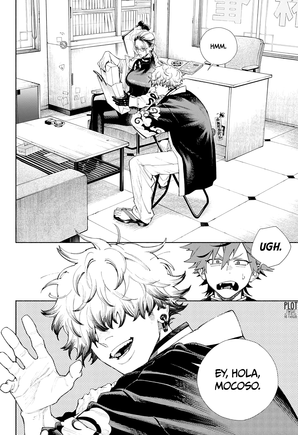 Gokurakugai capítulo 3.2 página 7