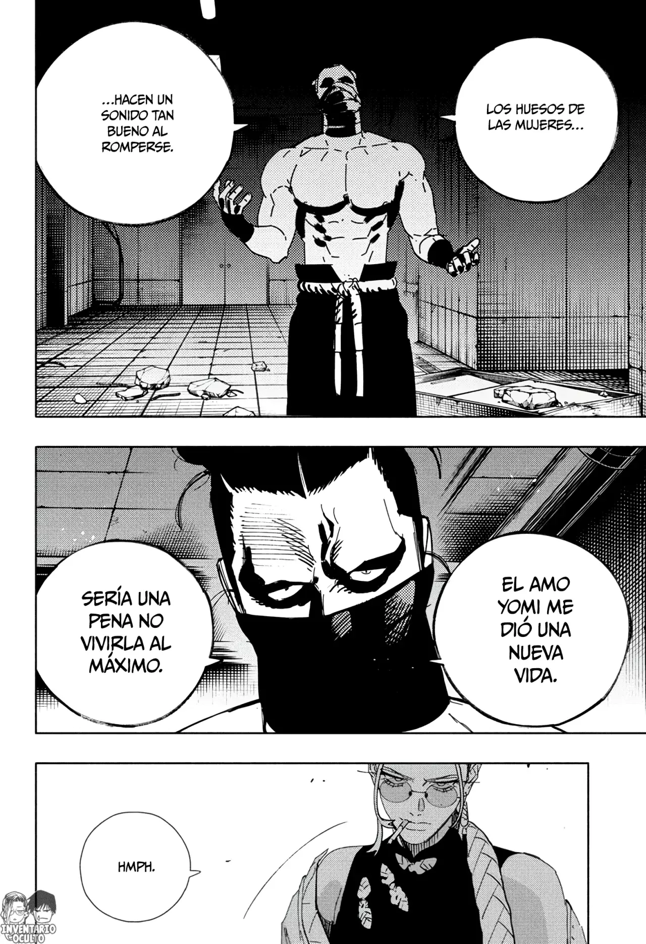 Gokurakugai capítulo 32 página 10