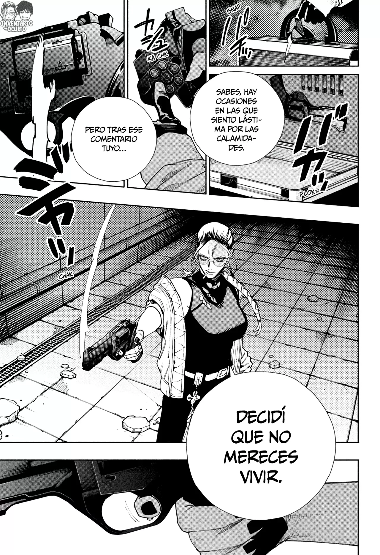 Gokurakugai capítulo 32 página 11