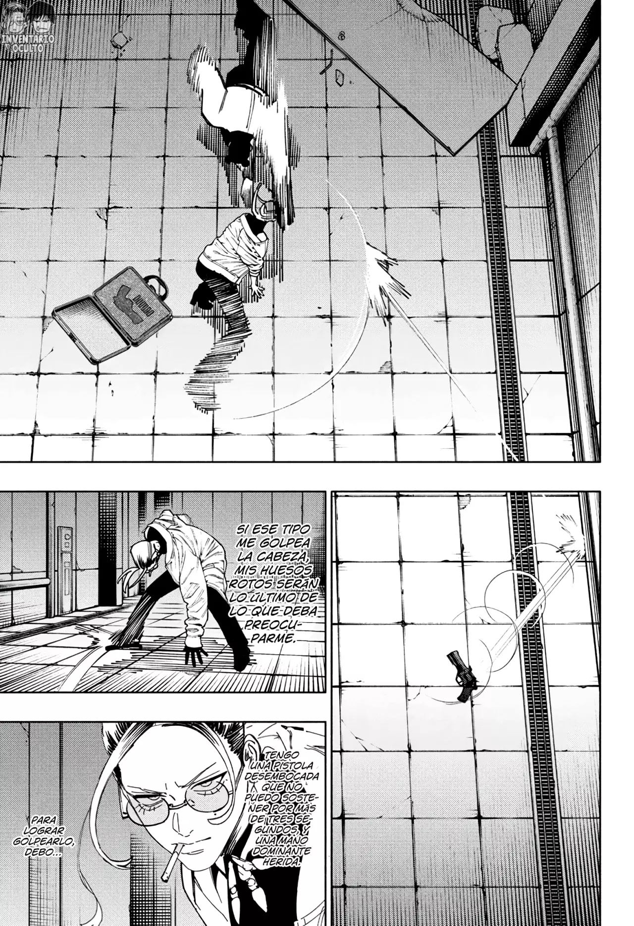 Gokurakugai capítulo 32 página 15