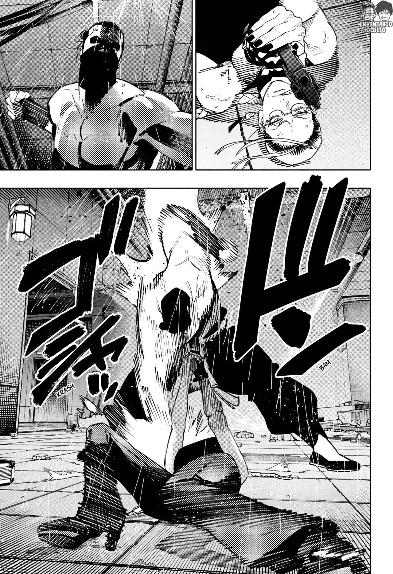 Gokurakugai capítulo 32 página 21