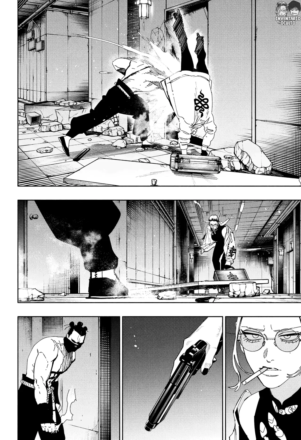 Gokurakugai capítulo 32 página 8