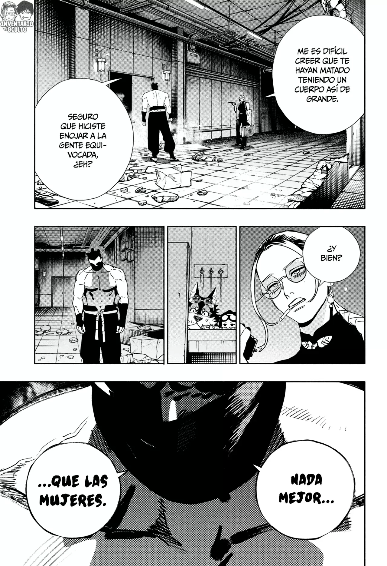 Gokurakugai capítulo 32 página 9
