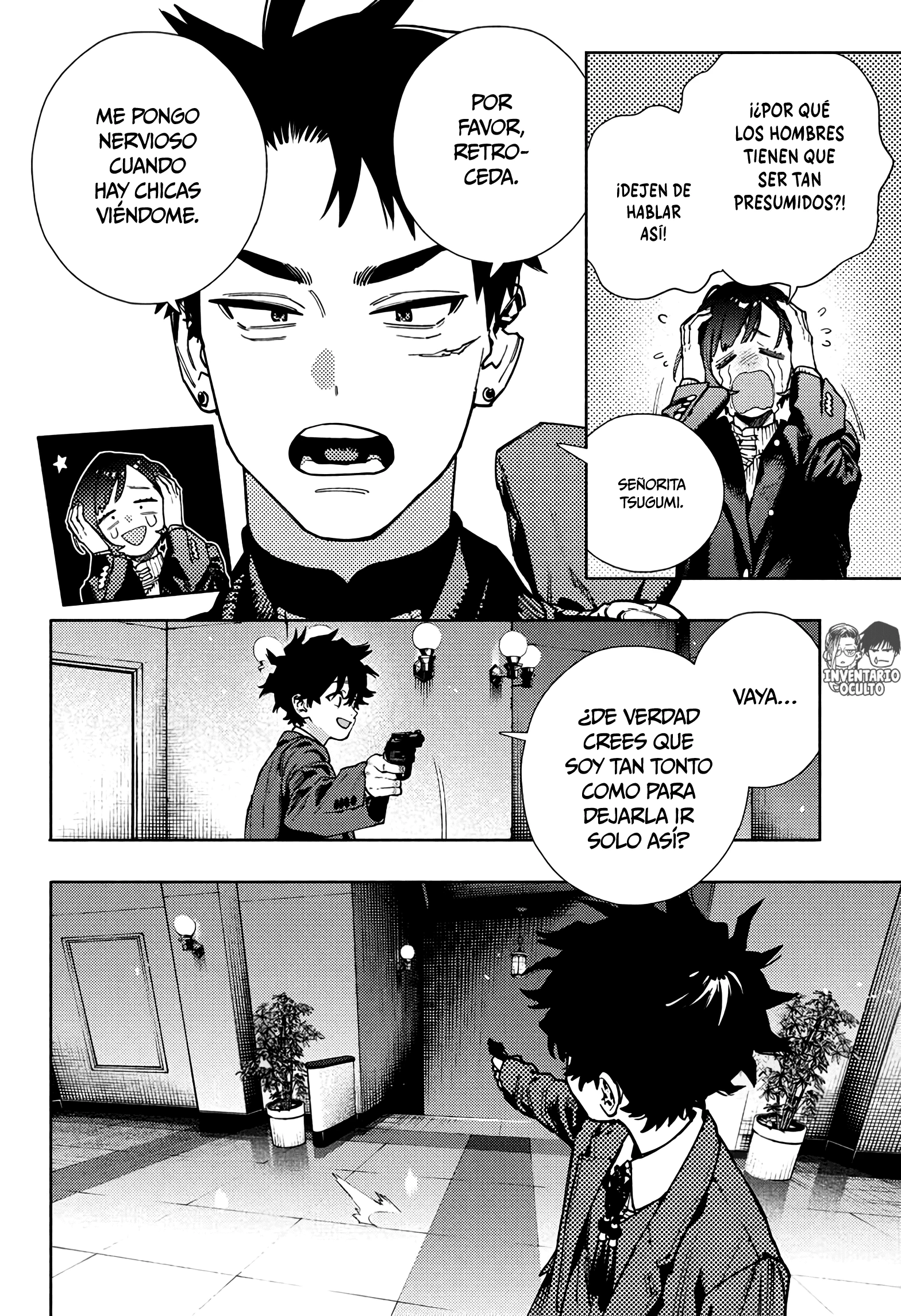 Gokurakugai capítulo 35 página 11