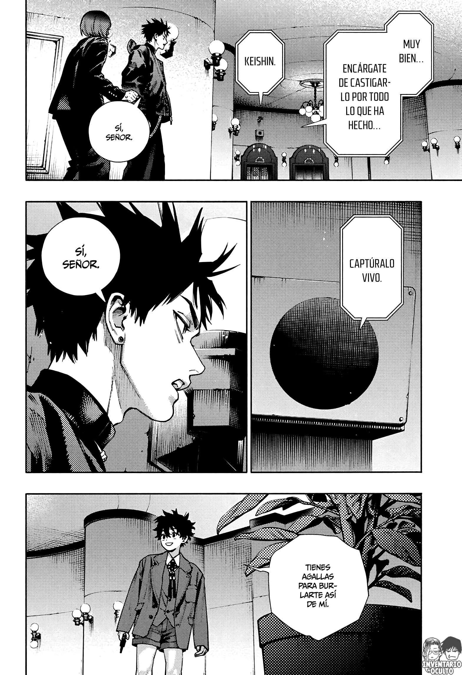 Gokurakugai capítulo 35 página 13