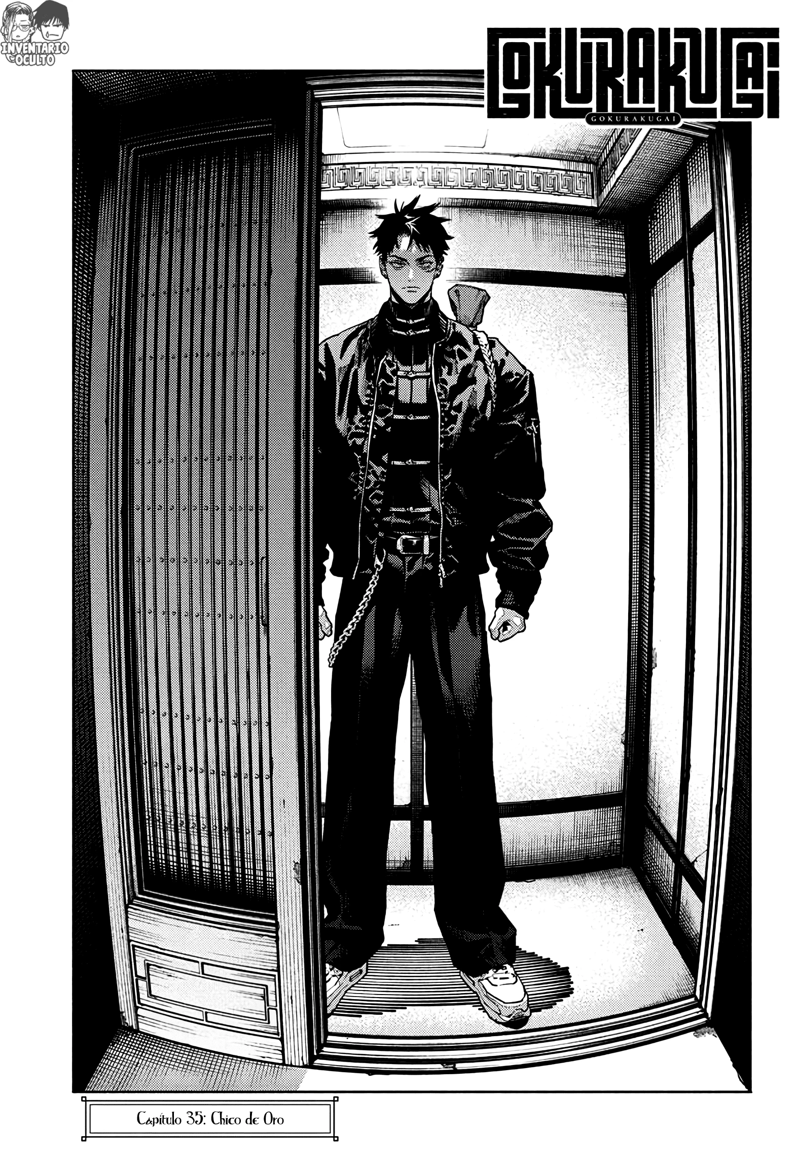 Gokurakugai capítulo 35 página 6