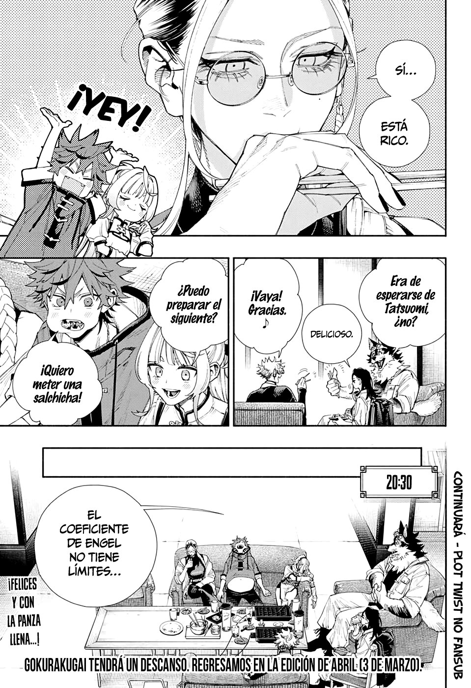 Gokurakugai capítulo 5.5 página 21