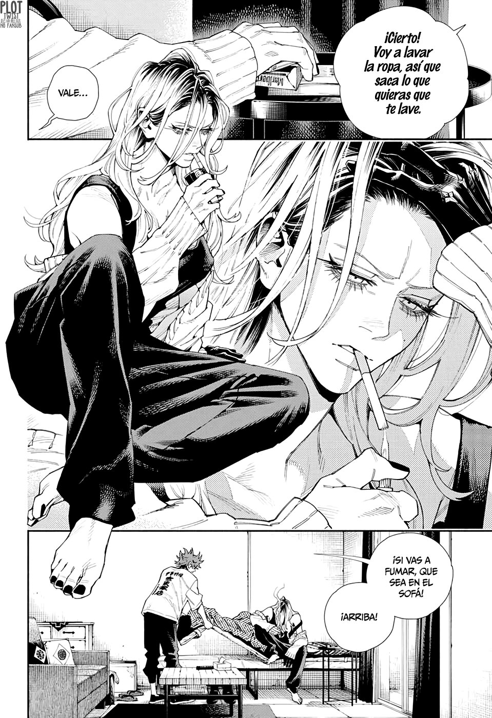 Gokurakugai capítulo 5.5 página 6