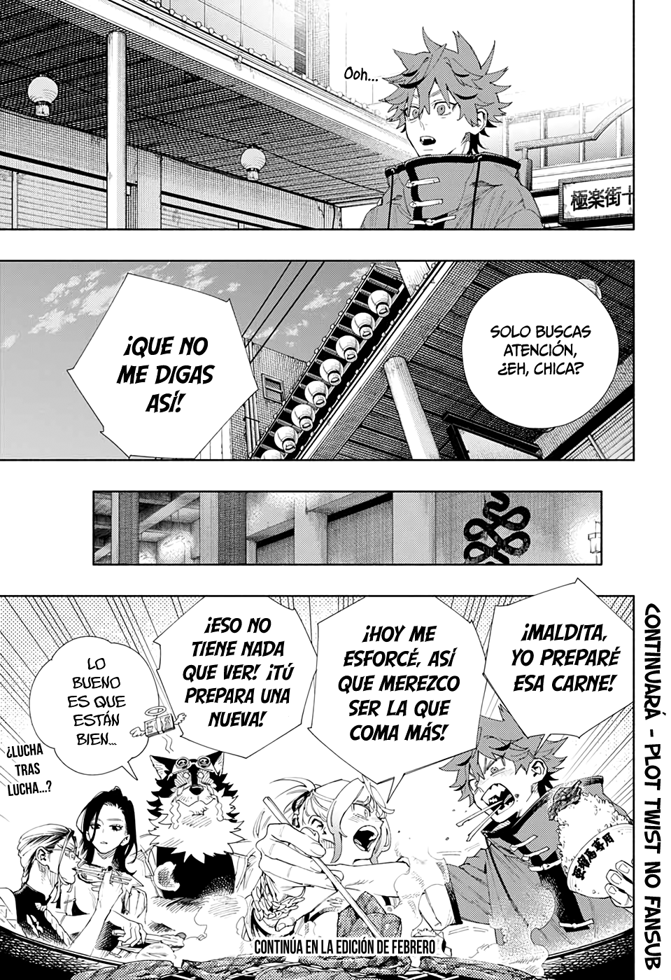 Gokurakugai capítulo 5 página 34