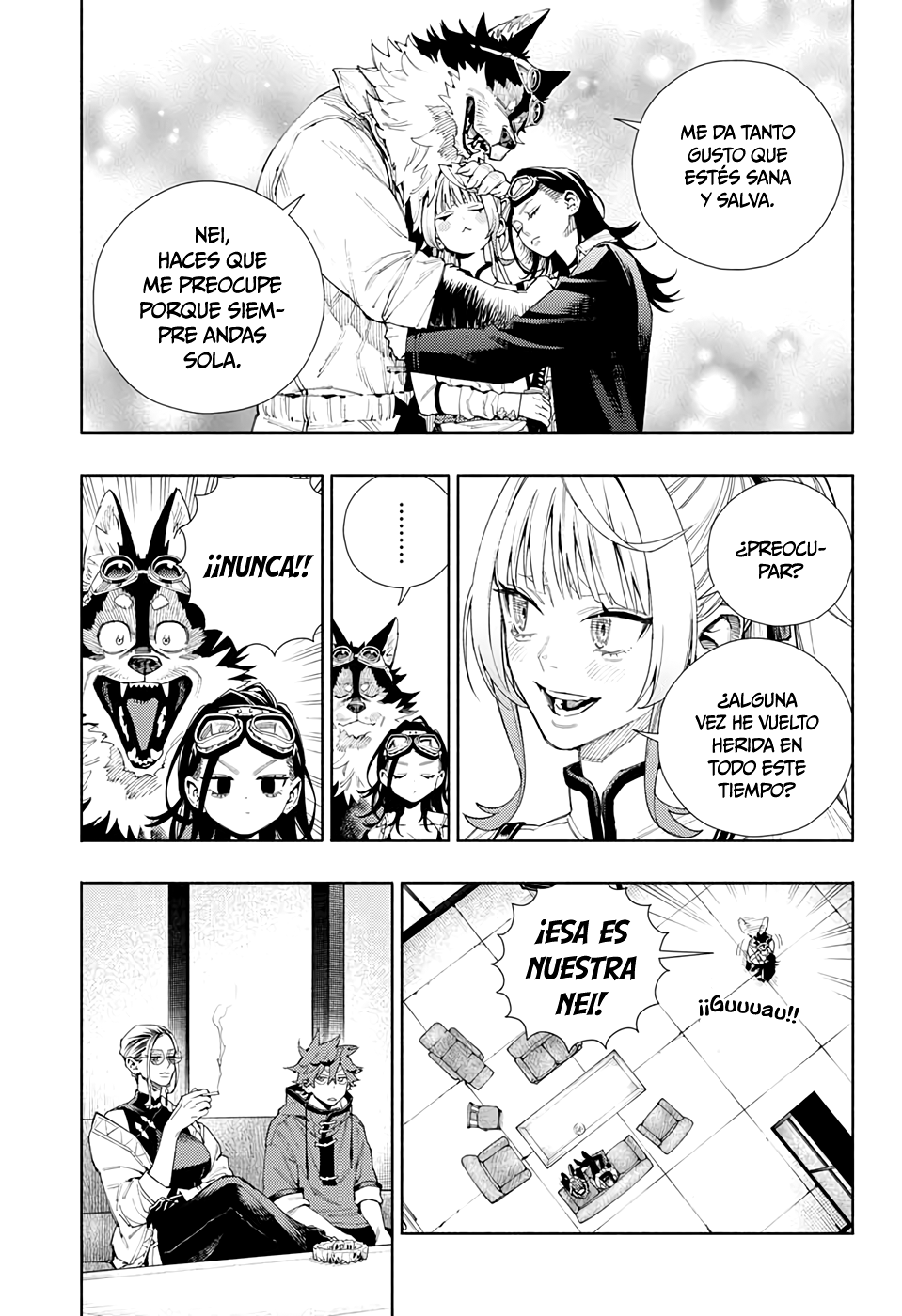 Gokurakugai capítulo 5 página 7