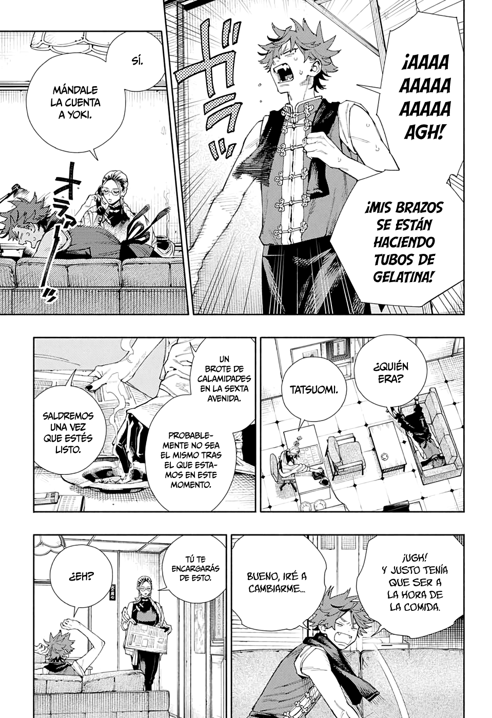 Gokurakugai capítulo 7 página 5