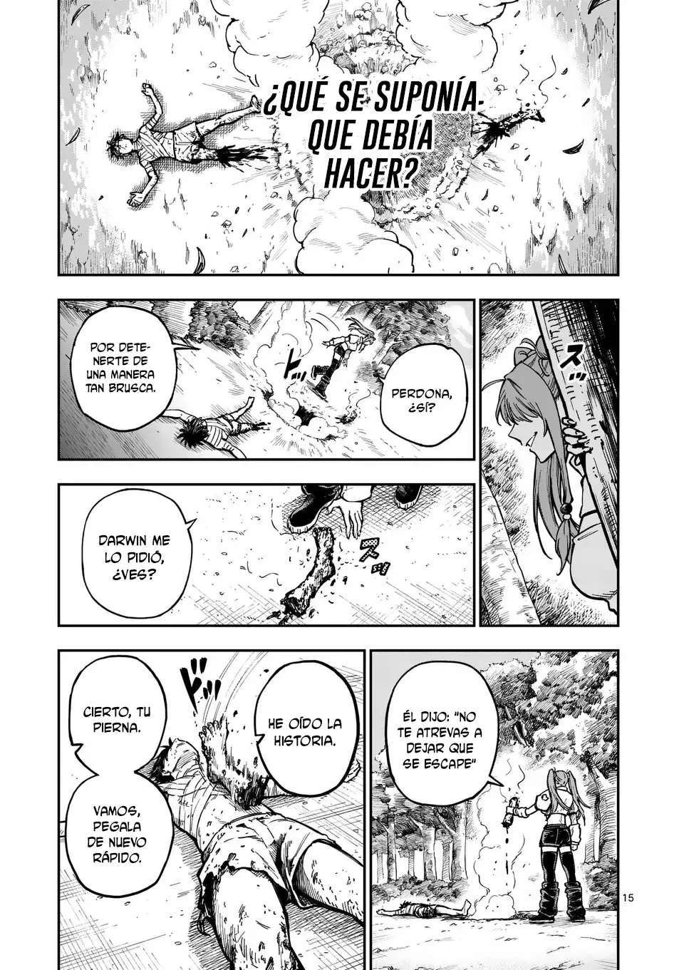 Darwin No Taizai capítulo 2 página 16