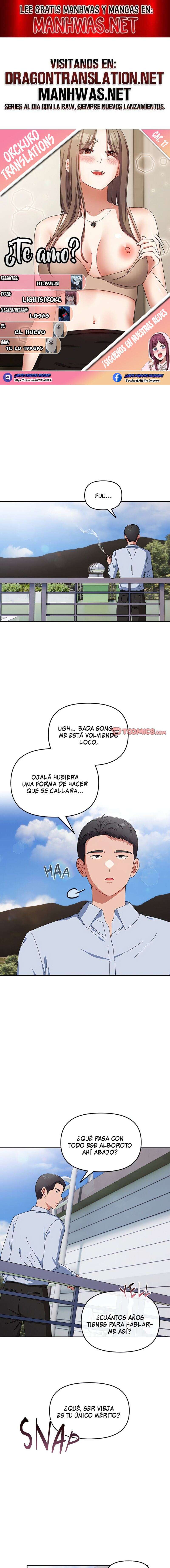 ¿Te amo? capítulo 17 página 1