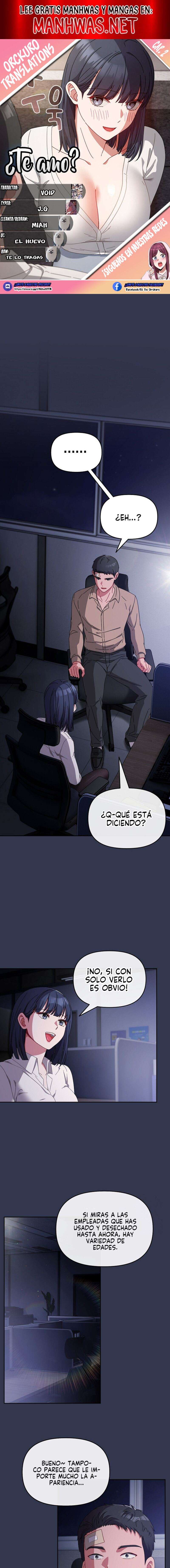 ¿Te amo? capítulo 2 página 1