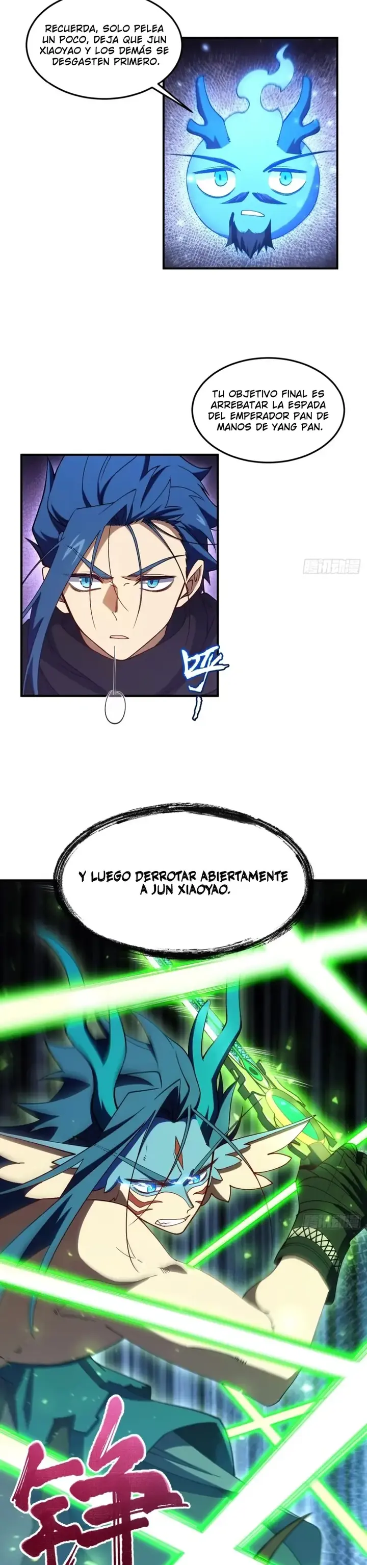 Iniciando con el Registro del Cuerpo Sagrado de la Antigüedad capítulo 101 página 2