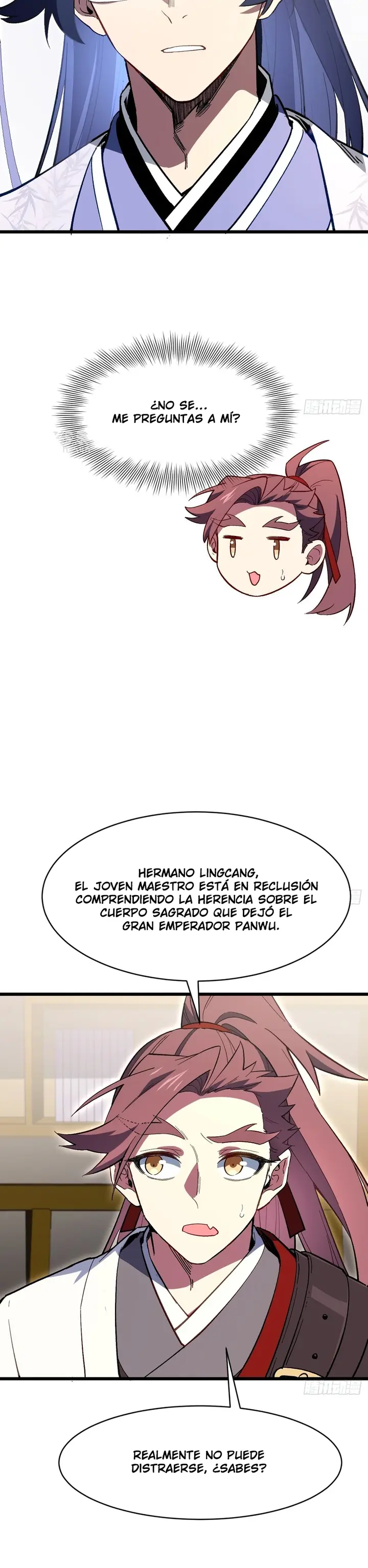 Iniciando con el Registro del Cuerpo Sagrado de la Antigüedad capítulo 116 página 3