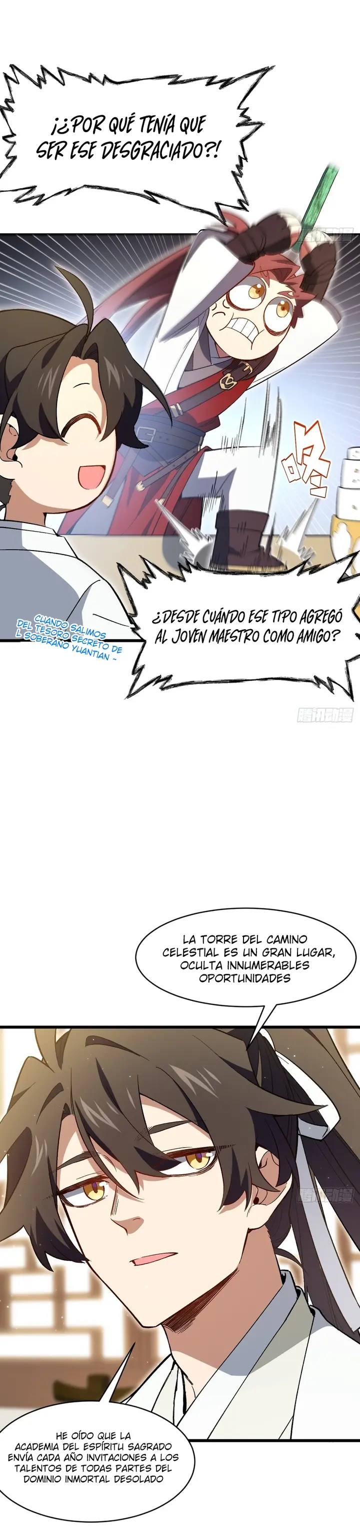 Iniciando con el Registro del Cuerpo Sagrado de la Antigüedad capítulo 118 página 8
