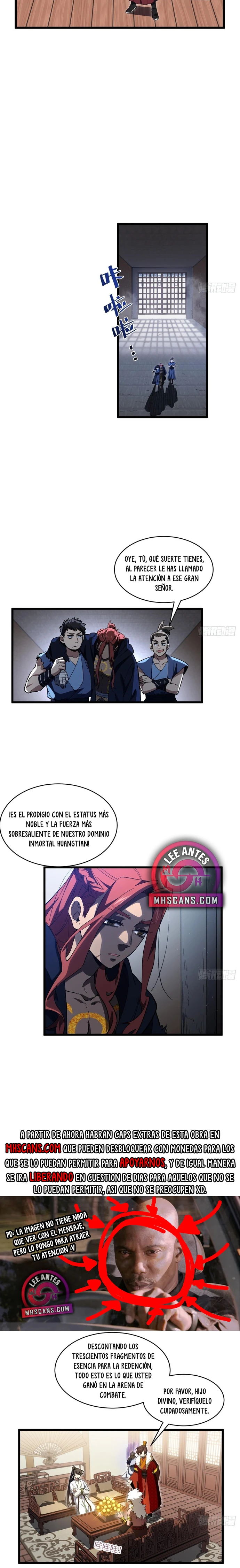 Iniciando con el Registro del Cuerpo Sagrado de la Antigüedad capítulo 125 página 5