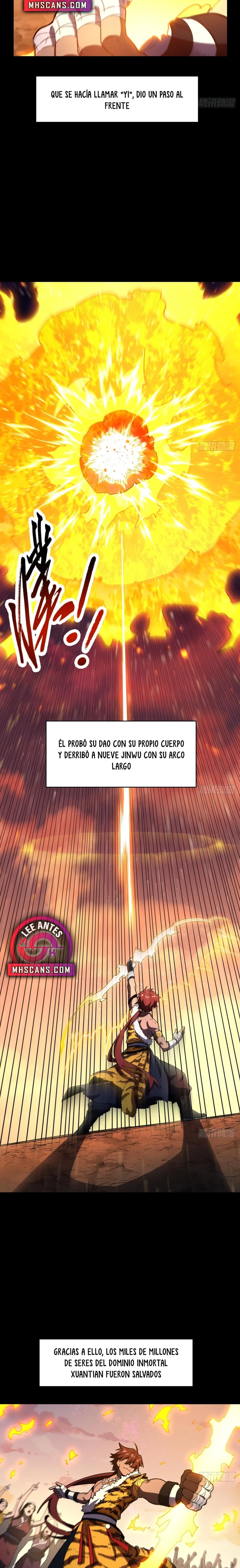 Iniciando con el Registro del Cuerpo Sagrado de la Antigüedad capítulo 126 página 3