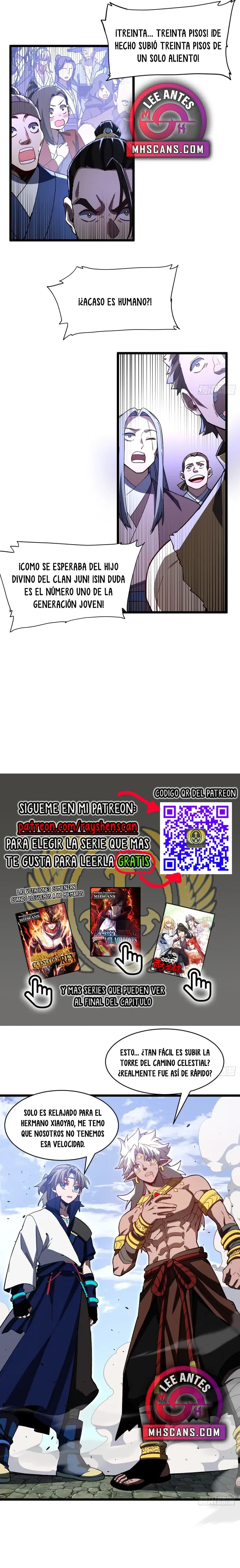 Iniciando con el Registro del Cuerpo Sagrado de la Antigüedad capítulo 134 página 5