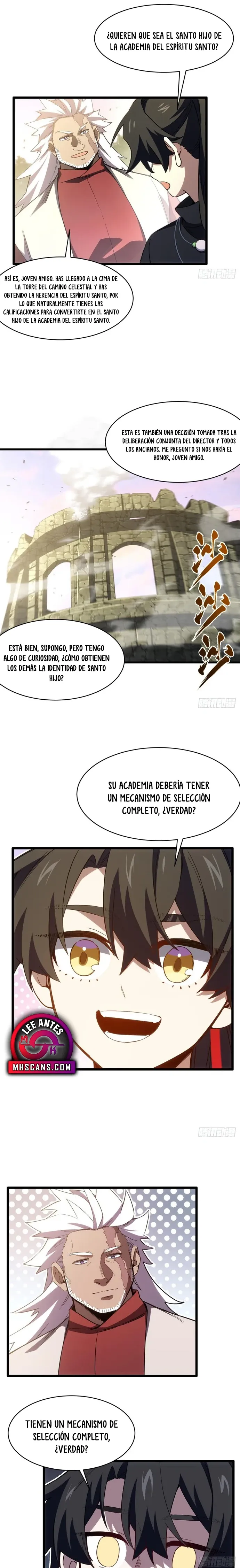 Iniciando con el Registro del Cuerpo Sagrado de la Antigüedad capítulo 143 página 3