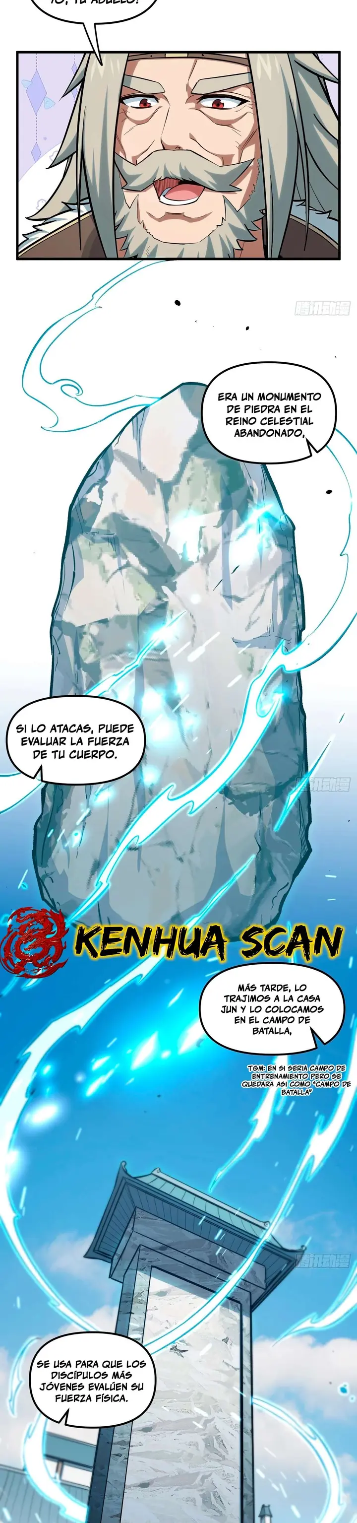 Iniciando con el Registro del Cuerpo Sagrado de la Antigüedad capítulo 3 página 10