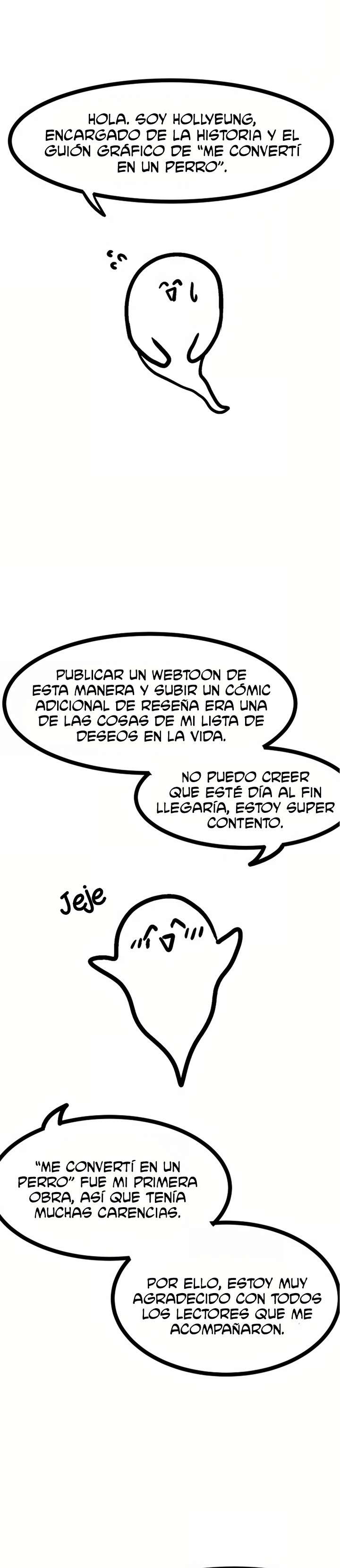 ¡Me convertí en un perro! capítulo 45.5 página 2