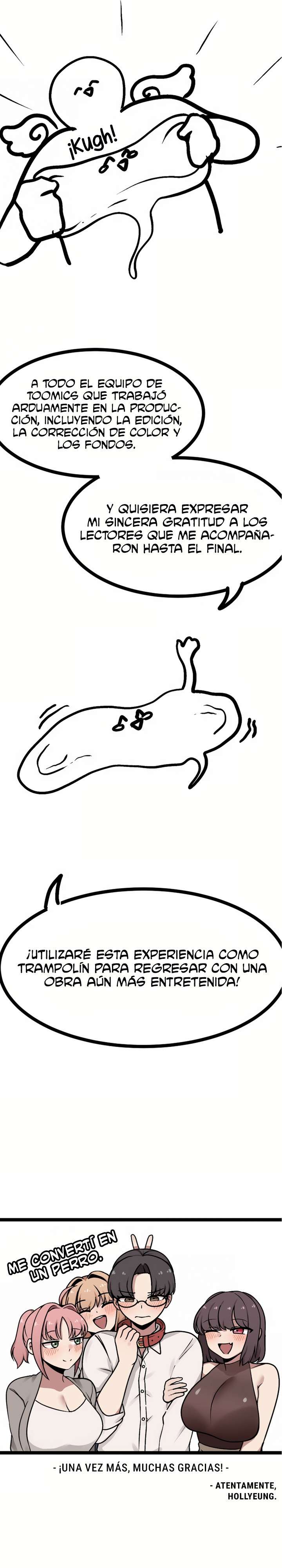 ¡Me convertí en un perro! capítulo 45.5 página 5