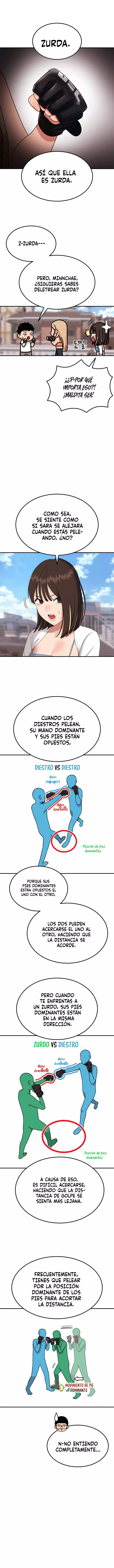 Tutorial de primer grado de como luchar. capítulo 14 página 8