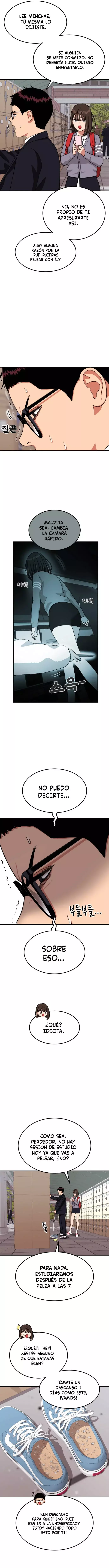 Tutorial de primer grado de como luchar. capítulo 16 página 14