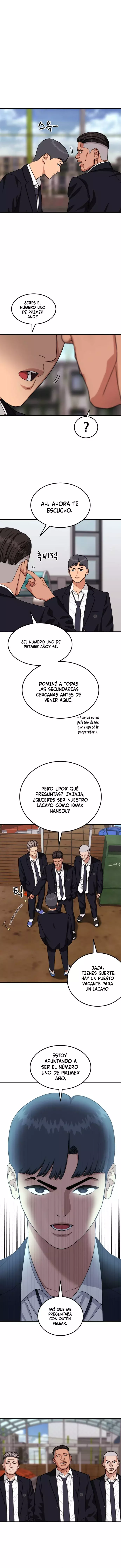 Tutorial de primer grado de como luchar. capítulo 19 página 9