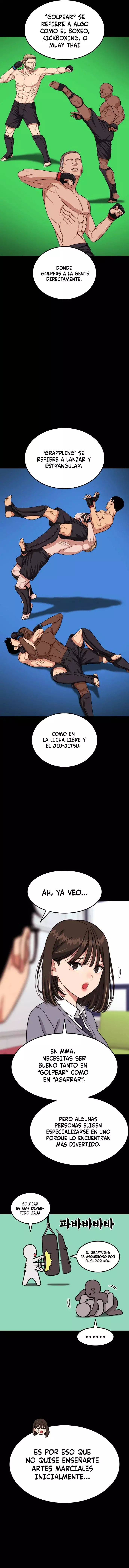 Tutorial de primer grado de como luchar. capítulo 24 página 7