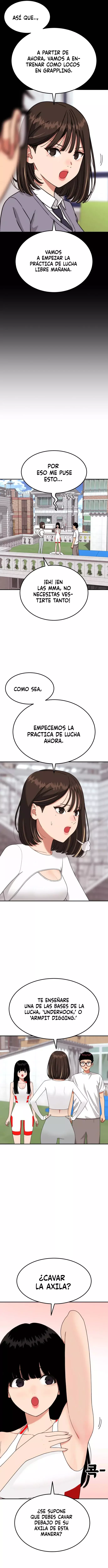Tutorial de primer grado de como luchar. capítulo 24 página 9