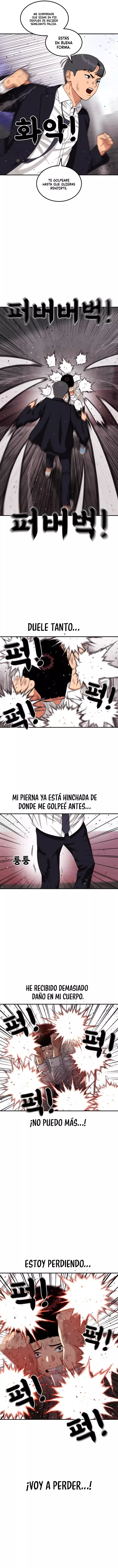 Tutorial de primer grado de como luchar. capítulo 28 página 7
