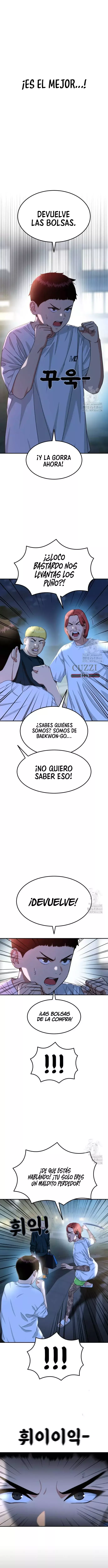 Tutorial de primer grado de como luchar. capítulo 35 página 10
