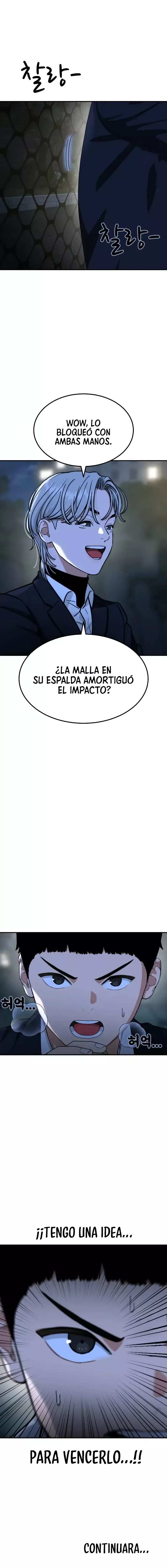 Tutorial de primer grado de como luchar. capítulo 37 página 14